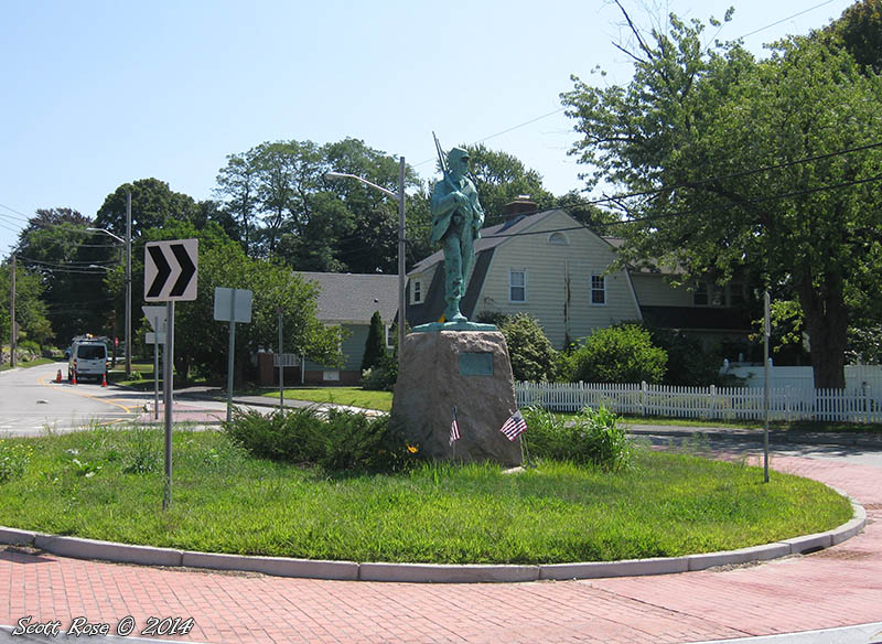 American civil War statue - North Providence, RI